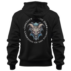 Guardian of the Night Graphic Heavyweight Crossover Hoodie