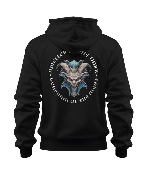 Guardian of the Night Graphic Heavyweight Crossover Hoodie