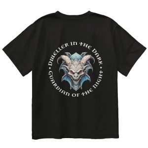 Guardian of the Night Oversized Graphic Tee