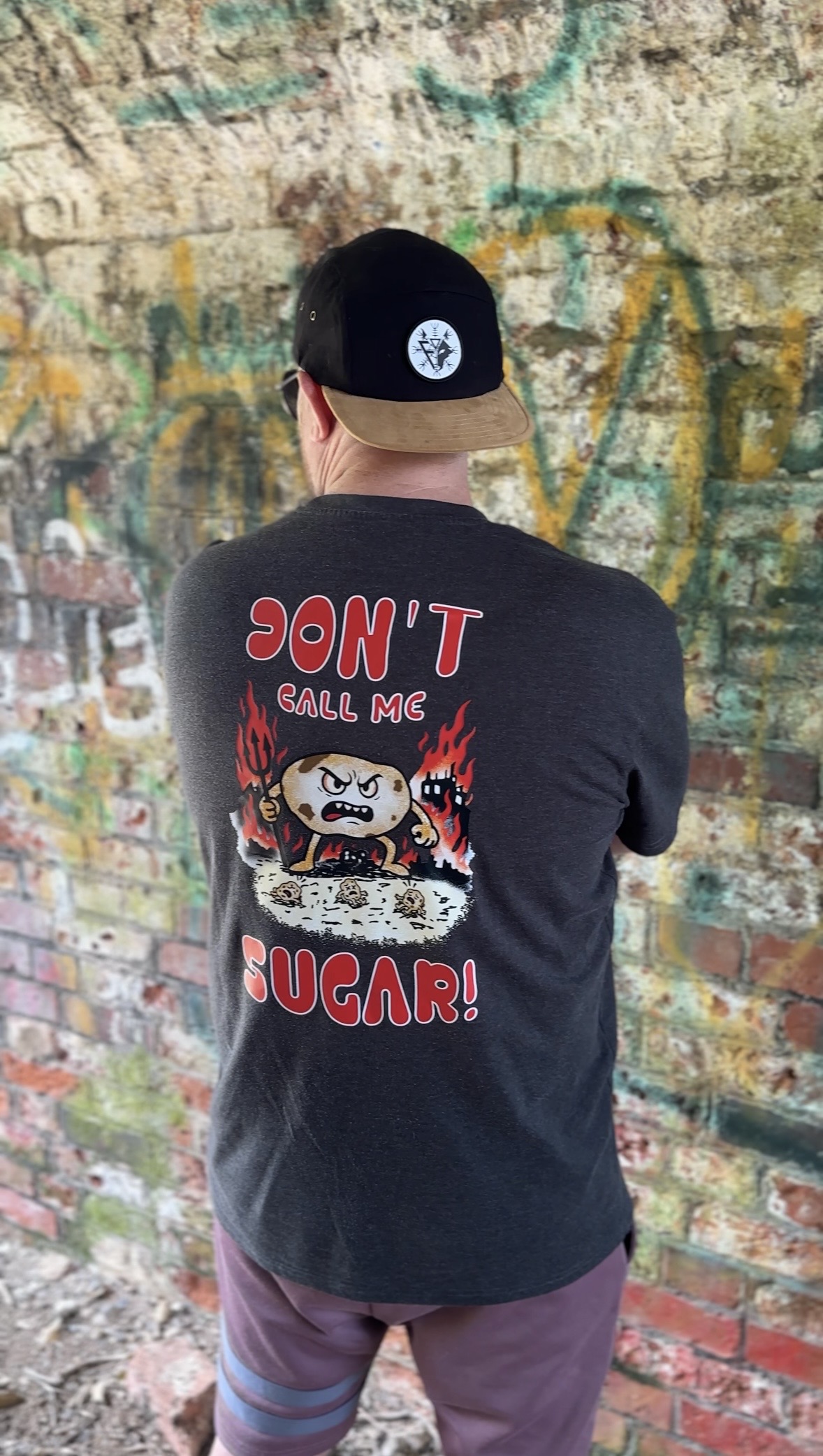Don’t Call Me Sugar Oversized Graphic Tee